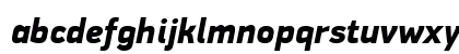 PF DinDisplay Pro Black Italic Lowercase Preview