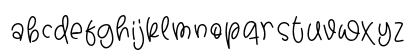 Magic Squad Regular Lowercase Preview