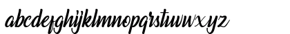 Chuttime Personal Use Only Regular Lowercase Preview