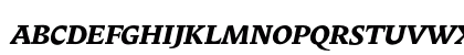Biblon SC OT Bold Italic Lowercase Preview