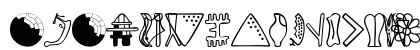101! Phaistos Regular Lowercase Preview