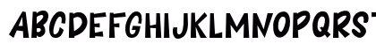 BOOMING Regular Lowercase Preview