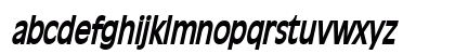 Antiqua101Thin BoldItalic Lowercase Preview
