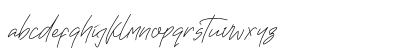 Darklight Regular Lowercase Preview