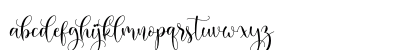Melisha Regular Lowercase Preview