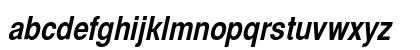 BastionC Bold Italic Lowercase Preview