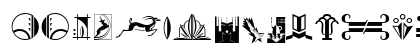 P22ArtDeco Regular Lowercase Preview