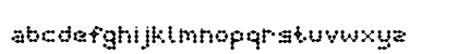 curly lava bubble Regular Lowercase Preview