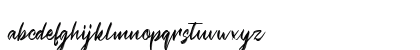 Crash Soul Regular Lowercase Preview