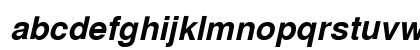 Pali Helvetica Regular Lowercase Preview