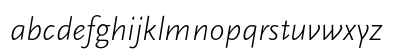 Scala Sans Light Italic Lowercase Preview