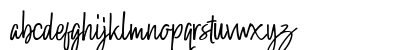Hollybear Regular Lowercase Preview