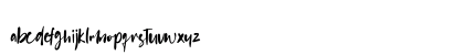 Battnise Regular Lowercase Preview