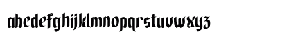WAXEN Regular Lowercase Preview