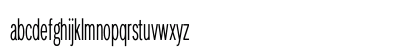 LT Amber Compressed Light Lowercase Preview