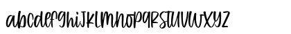 Adora Chalie Regular Lowercase Preview
