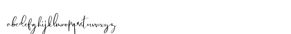 Carletone Regular Lowercase Preview