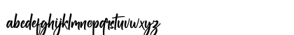 Bankitte Personal Use Regular Lowercase Preview