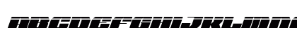 Joy Shark Laser Semi-Condensed Italic Semi-Condensed Italic Lowercase Preview