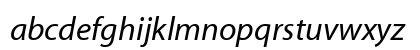 STVMyriad NormalItalic Preview