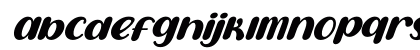 Sweet Creamy Italic Regular Preview