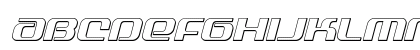 Yeoman Jack 3D Italic Regular Lowercase Preview
