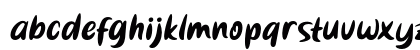 Bestina Regular Lowercase Preview