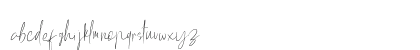 Mellati Script DEMO Regular Lowercase Preview