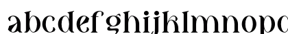 Fatin Gengky Regular Lowercase Preview