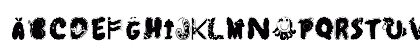 Colorful Decorative Alphabet Regular Lowercase Preview