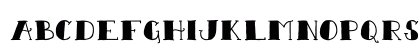 Sailor Scrawl Black Regular Lowercase Preview