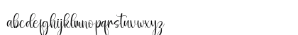 Chika Regular Lowercase Preview