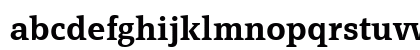 PageSerifTF-DemiBold Regular Lowercase Preview