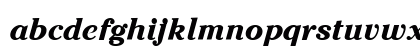 CheltenhamITC Bold Italic Lowercase Preview
