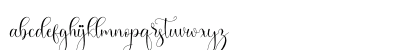 Galeyala Regular Lowercase Preview