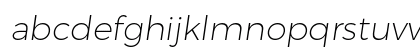 Trueno UltraLight Italic Preview