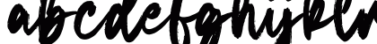 Savanna Regular Lowercase Preview