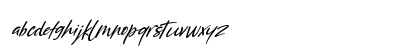 North Coast Italic Regular Lowercase Preview