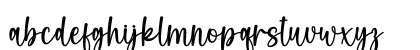 Morning Glory Regular Lowercase Preview