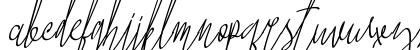 John Austiney Regular Lowercase Preview