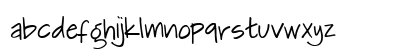 Kemie Regular Lowercase Preview