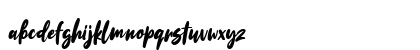 The Last Day Regular Lowercase Preview