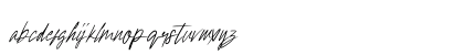 Hollywise Regular Lowercase Preview