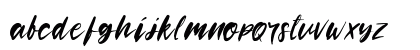 Rooselyn demo Regular Lowercase Preview