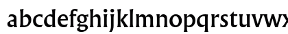 Albertus Nova Regular Lowercase Preview