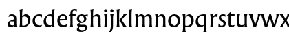Albertus Nova Light Regular Lowercase Preview