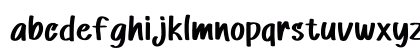 ANIMAXI Regular Lowercase Preview
