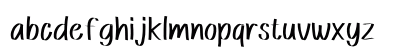 Afinar Regular Lowercase Preview