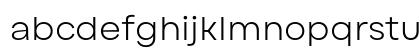 Alphazet Light Regular Lowercase Preview