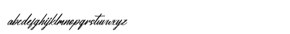 Amathery Bieckmon DEMO VERSION Italic Lowercase Preview